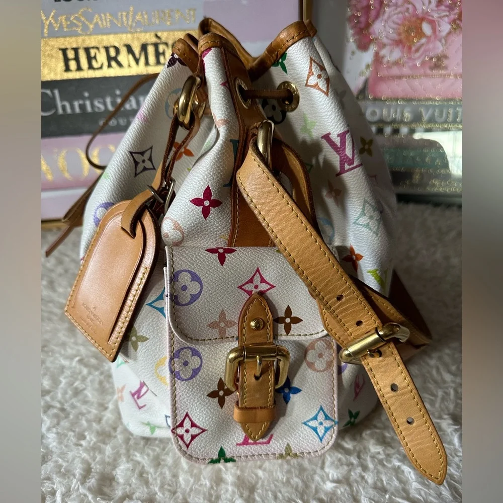 RARE Louis Vuitton Murakami Monogram Noe bucket bag - Picture 4 of 16